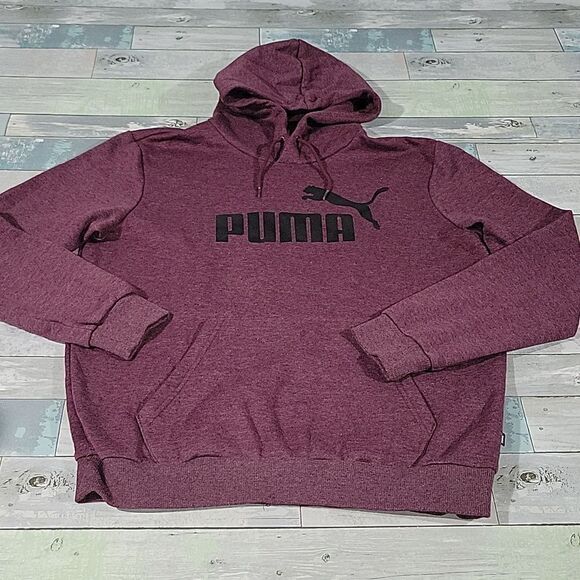 Puma Other - Puma Maroonish Wine Colored Hoodie sz Medium